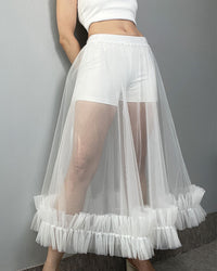 Burcu Aslan Skirt SABURA TULLE SKIRT