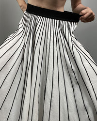 Burcu Aslan Skirt OLEZA LINEN SKIRT