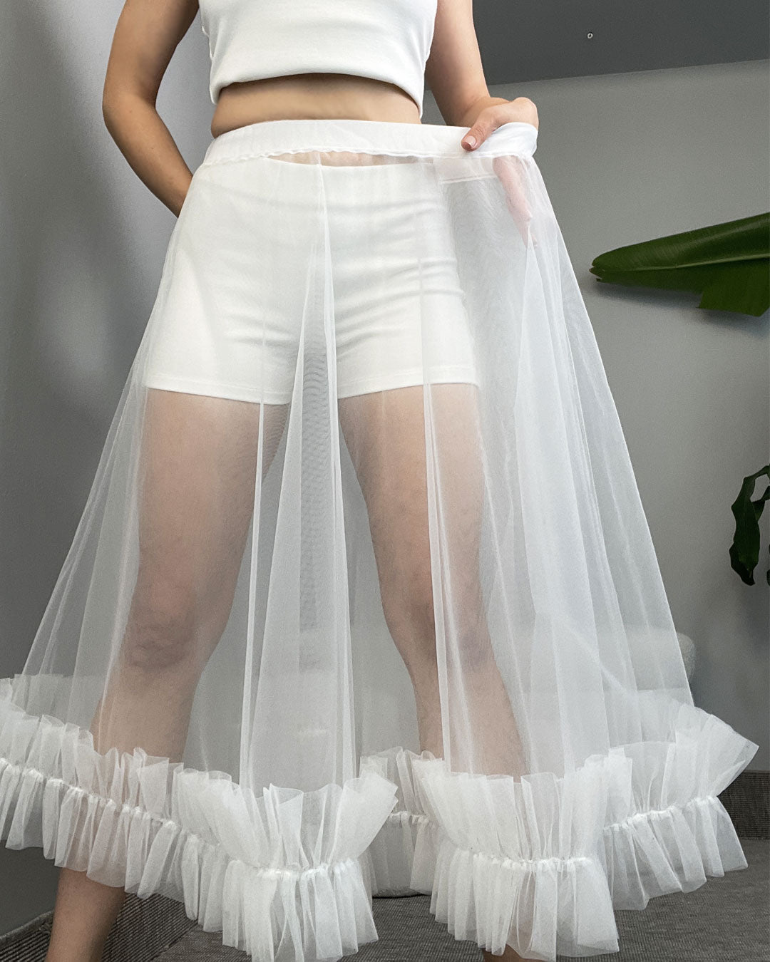 Burcu Aslan Skirt SABURA TULLE SKIRT
