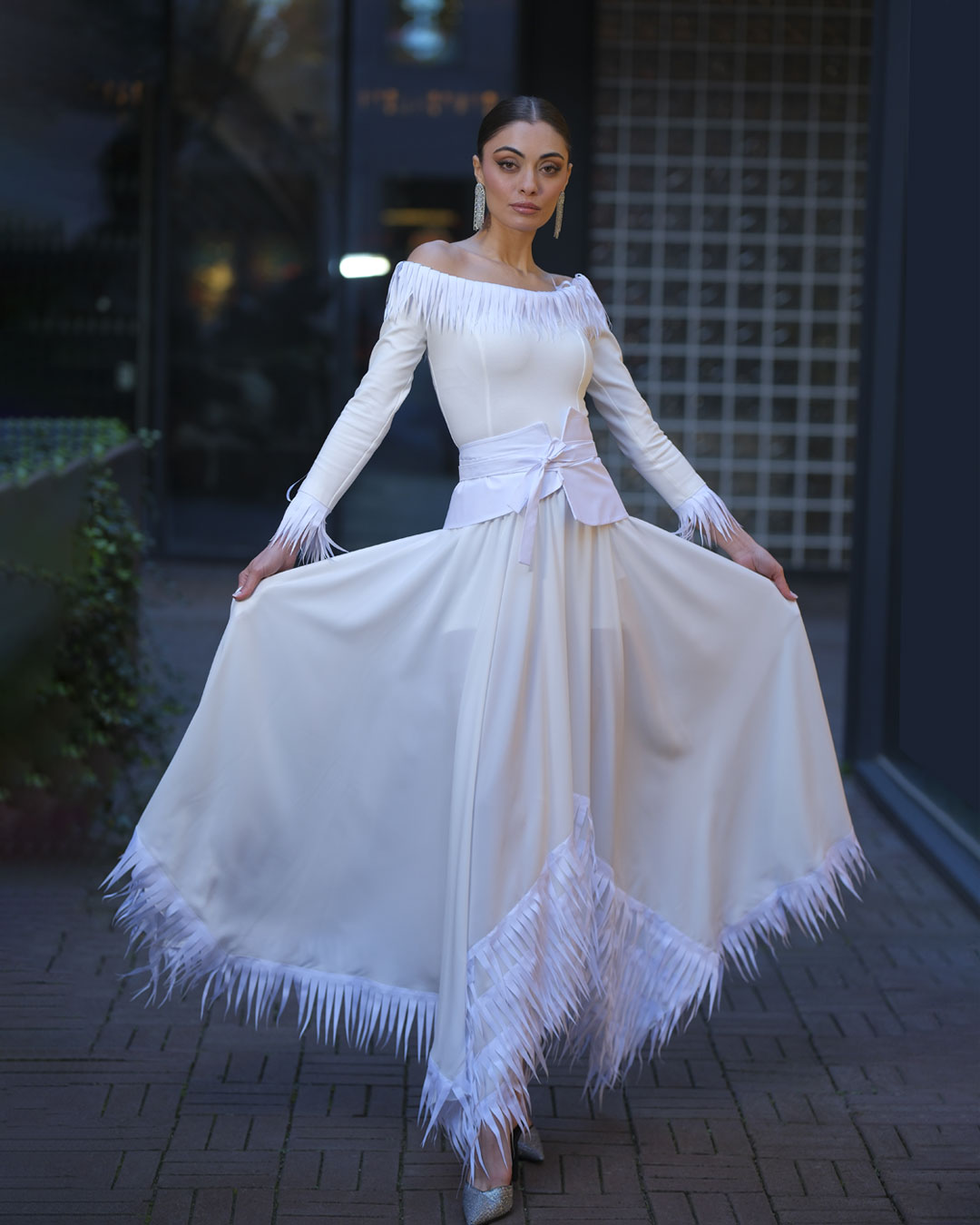 Burcu Aslan Skirt TIJELE FLEXIBLE SKIRT