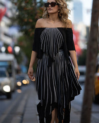 Burcu Aslan Skirt ZALEMO VISCOSE SKIRT
