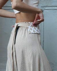 Burcu Aslan Belts POTU LINEN BELT