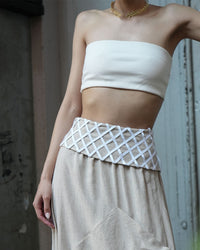 Burcu Aslan Belts POTU LINEN BELT
