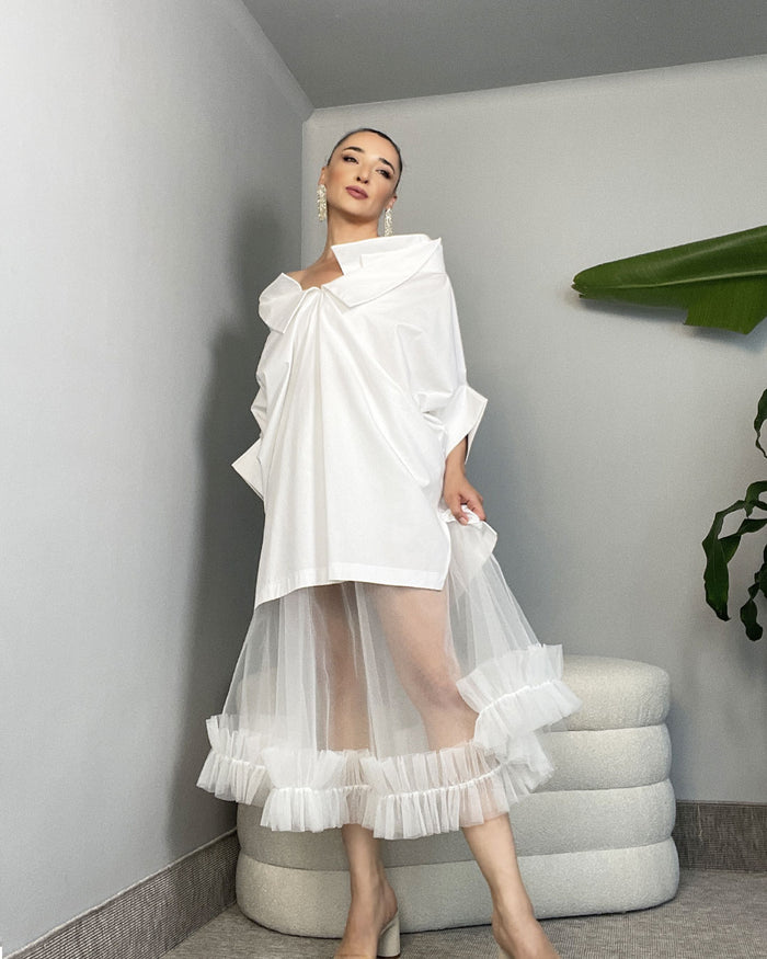 Burcu Aslan Skirt SABURA TULLE SKIRT