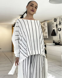 Burcu Aslan TOTAL OUTFIT OLERA LINEN LOOK