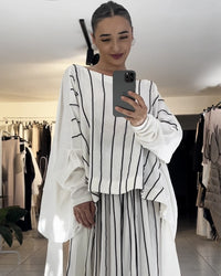 Burcu Aslan TOTAL OUTFIT OLERA LINEN LOOK