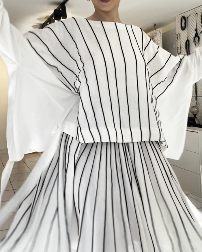 Burcu Aslan TOTAL OUTFIT OLERA LINEN LOOK