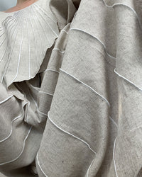 Burcu Aslan Pants MUDILA LINEN PANTS-SKIRT