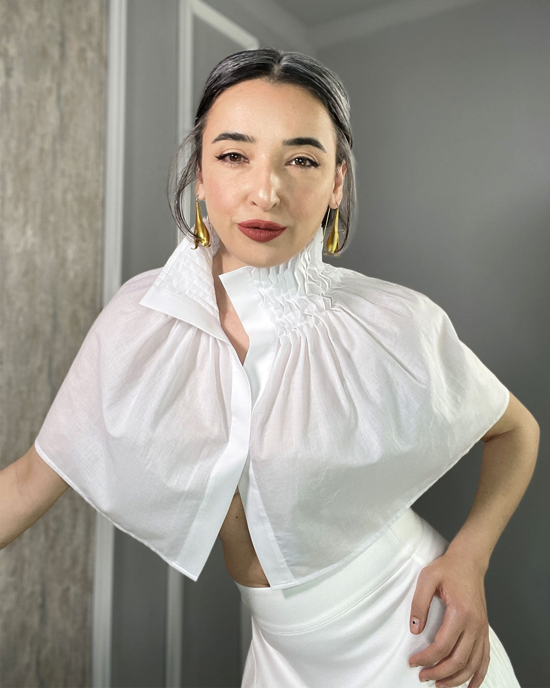 Burcu Aslan Dress KARO TOTAL SUIT