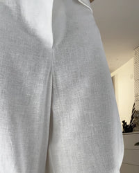 Burcu Aslan Pants SUZA COMFORTABLE LINEN PANTS
