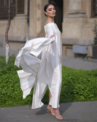 Burcu Aslan Dress VIGORA DRESS & SHAWL SET