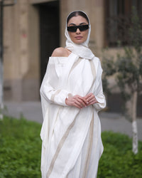 Burcu Aslan Dress VIGORA DRESS & SHAWL SET