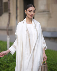 Burcu Aslan Dress VIGORA DRESS & SHAWL SET