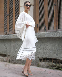 Burcu Aslan Skirt SHIRANA LINEN SKIRT