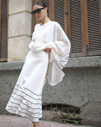Burcu Aslan Skirt SHIRANA LINEN SKIRT