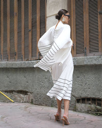 Burcu Aslan Skirt SHIRANA LINEN SKIRT