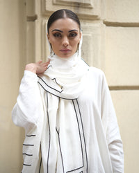 burcuaslan Shawl SUZIMI LINEN SHAWL