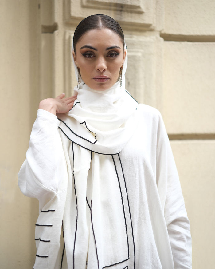 burcuaslan Shawl SUZIMI LINEN SHAWL