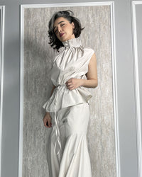 Burcu Aslan Blouse TEODE COTTON BLOUSE