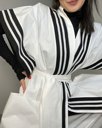 Burcu Aslan Vest COTTON WHITE VEST