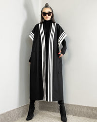 Burcu Aslan Vest COTTON BLACK VEST