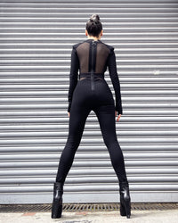 Burcu Aslan Jumpsuit DECA TRANSPARENT DETAILED JUMPSUIT