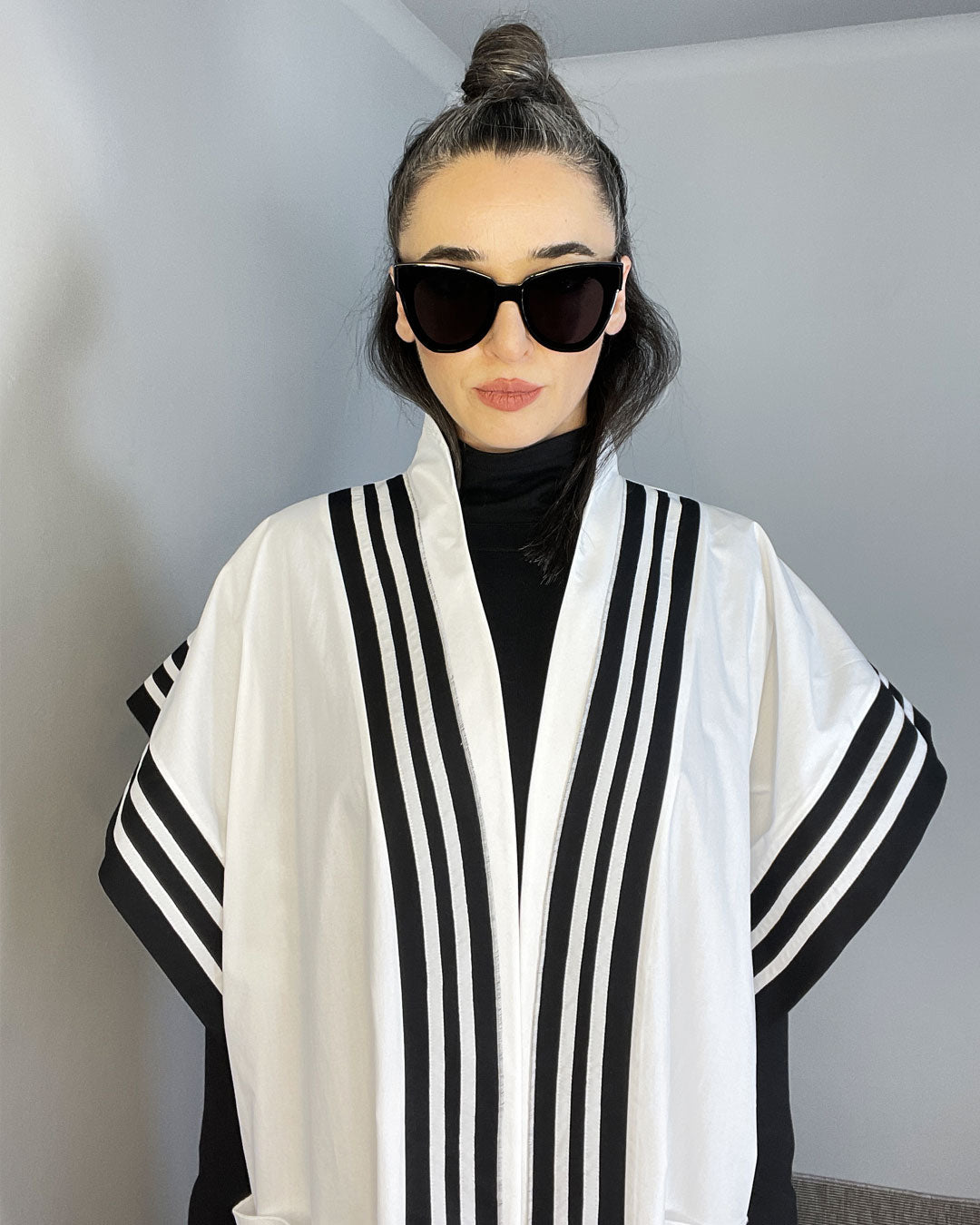 Burcu Aslan Vest COTTON WHITE VEST