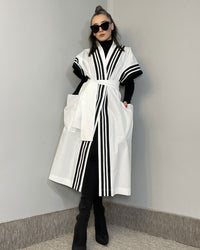 Burcu Aslan Vest COTTON WHITE VEST