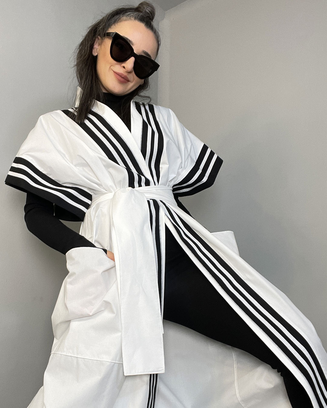 Burcu Aslan Vest COTTON WHITE VEST