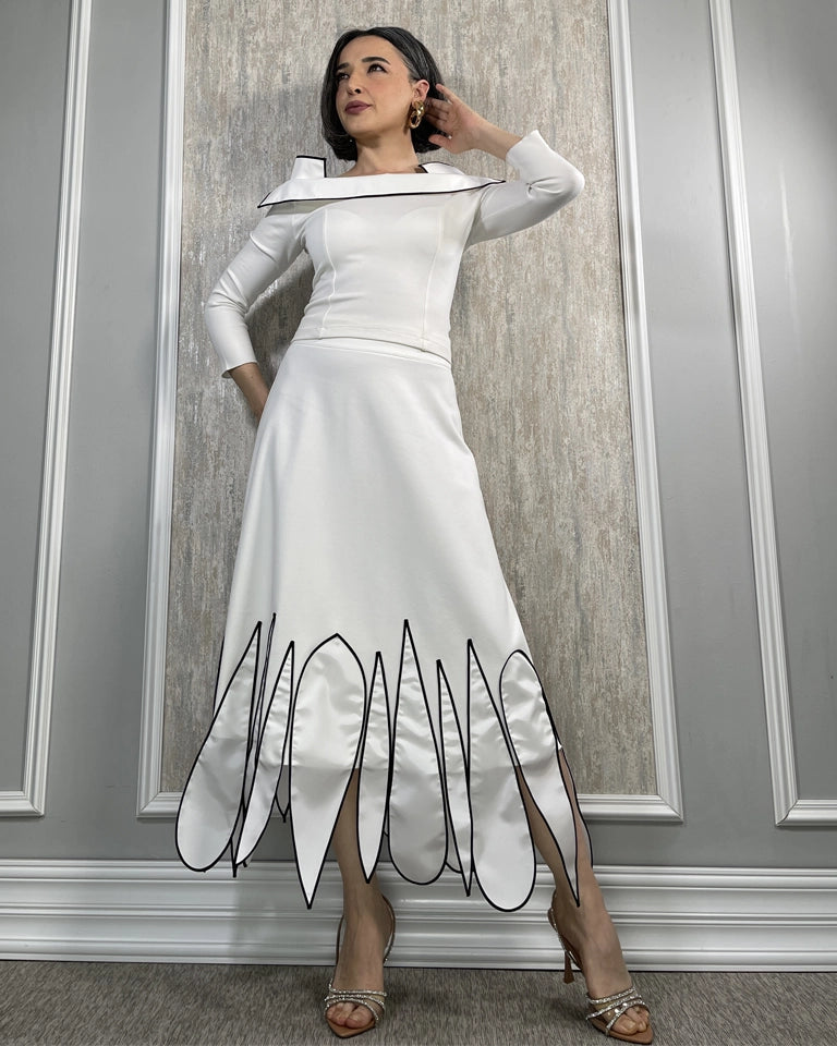 Burcu Aslan Skirt EPİ STRECHY VISCOSE SKIRT