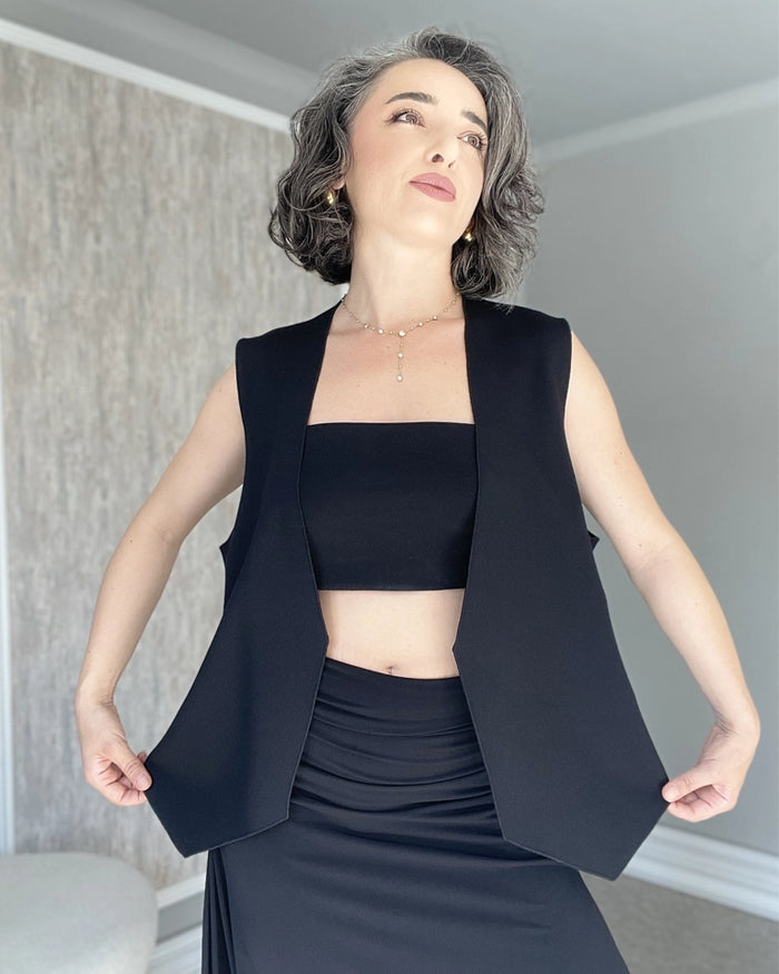 Burcu Aslan Vest GEMONO OVERSIZE  FLEXIBLE VEST