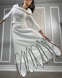 Burcu Aslan Skirt EPİ STRECHY VISCOSE SKIRT