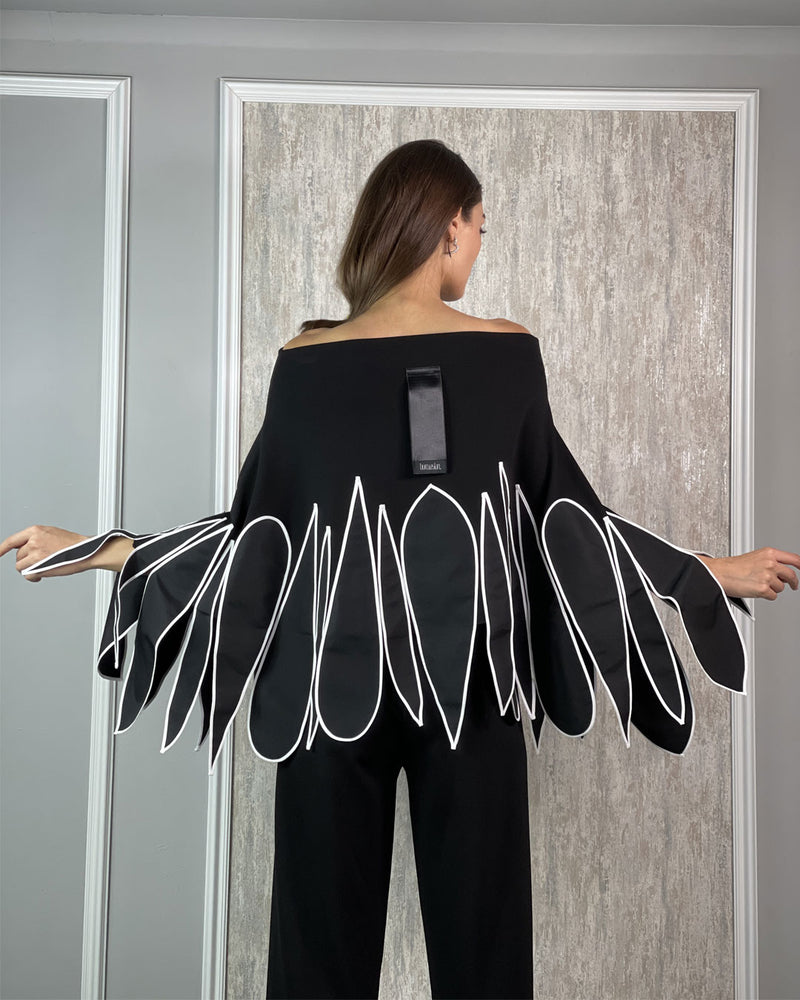 GORMA LIMITED EDITION FLEXIBLE CLOAK-BLOUSE