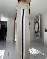 Burcu Aslan Pants CUBU OVERSIZE LINEN PANTS