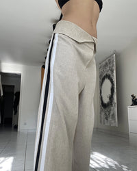 Burcu Aslan Pants CUBU OVERSIZE LINEN PANTS