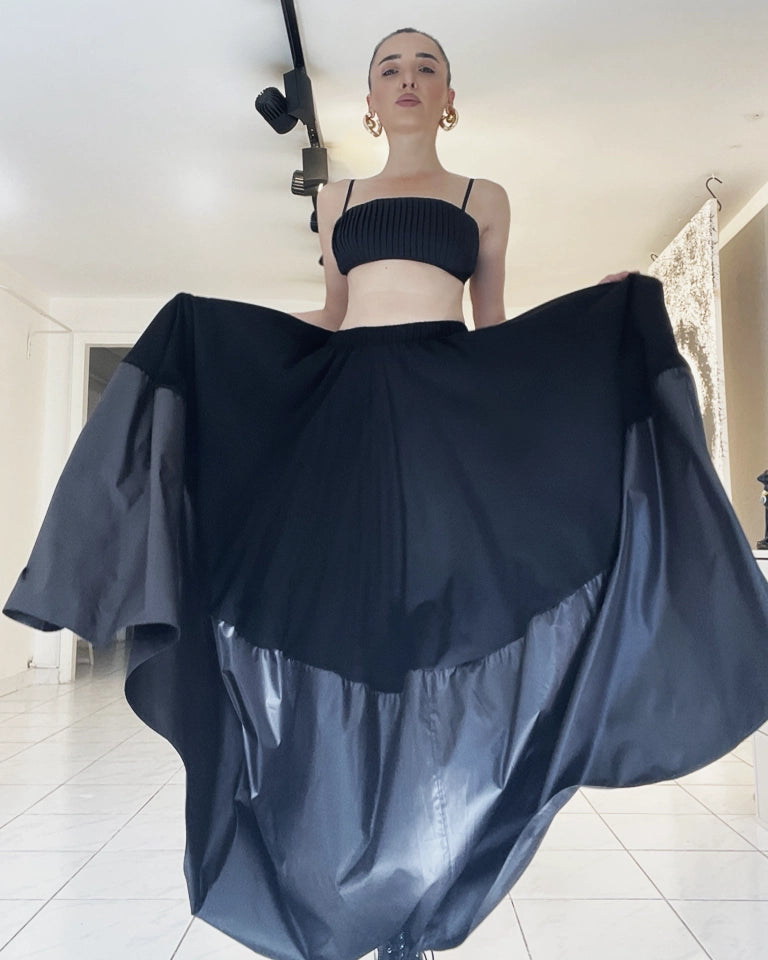 Burcu Aslan Skirt FARA LONG SKIRT