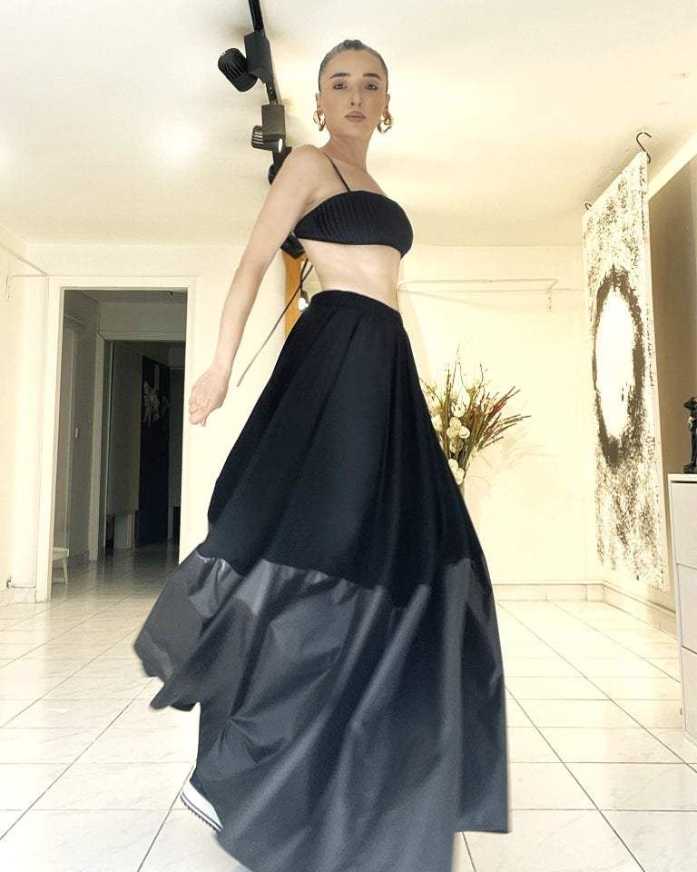 Burcu Aslan Skirt FARA LONG SKIRT