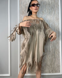 Burcu Aslan Dress CHAMPAGNE PARTY DRESS