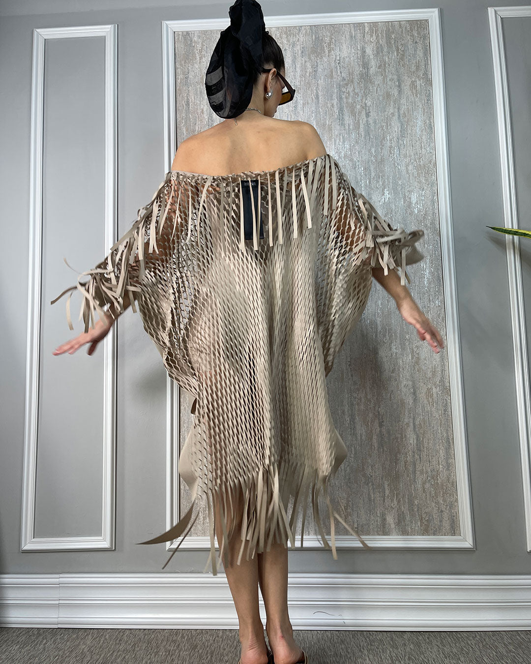 Burcu Aslan Dress CHAMPAGNE PARTY DRESS