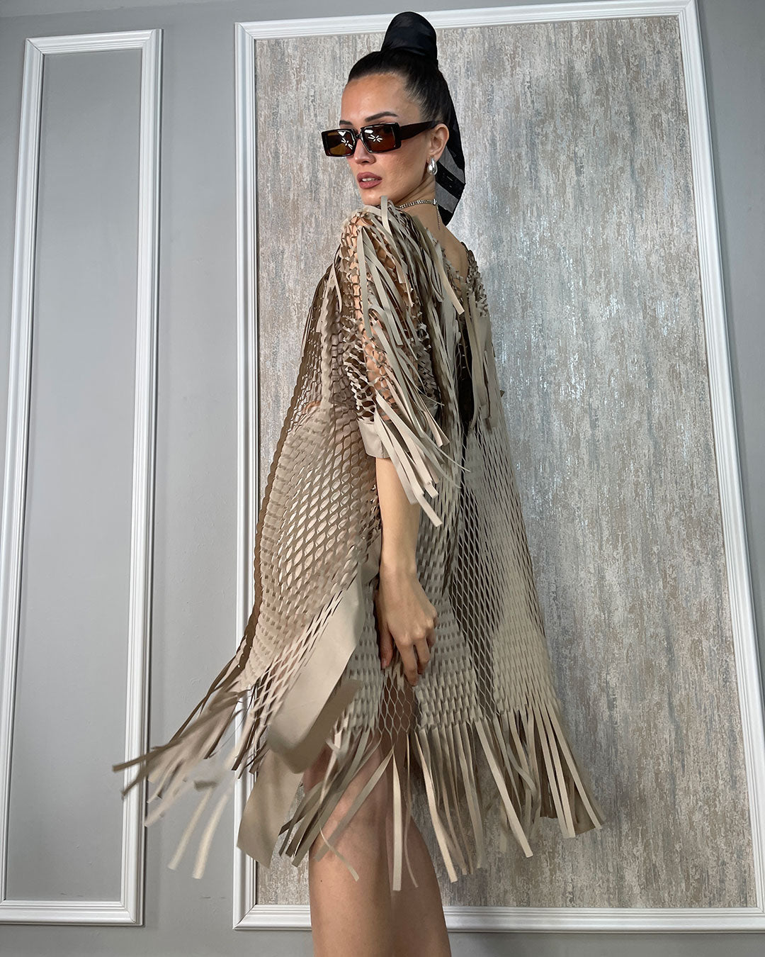 Burcu Aslan Dress CHAMPAGNE PARTY DRESS