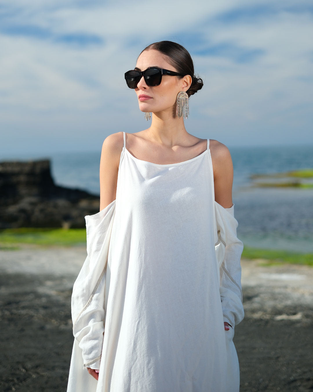 CINA LINEN DRESS