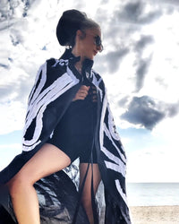 Burcu Aslan Kimono ATU LONG CLOAK CAFTAN