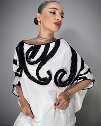 Burcu Aslan Blouse BEYO COTTON OVERSIZE BLOUSE