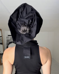 Burcu Aslan Accessory BLACK COTTON HEAD ACCESSORY