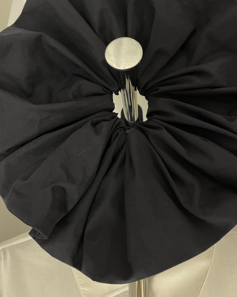 Burcu Aslan Accessory BLACK COTTON HEAD ACCESSORY