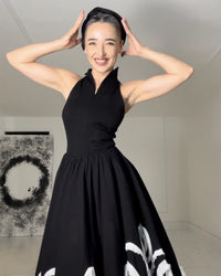 Burcu Aslan Accessory BLACK COTTON HEAD ACCESSORY