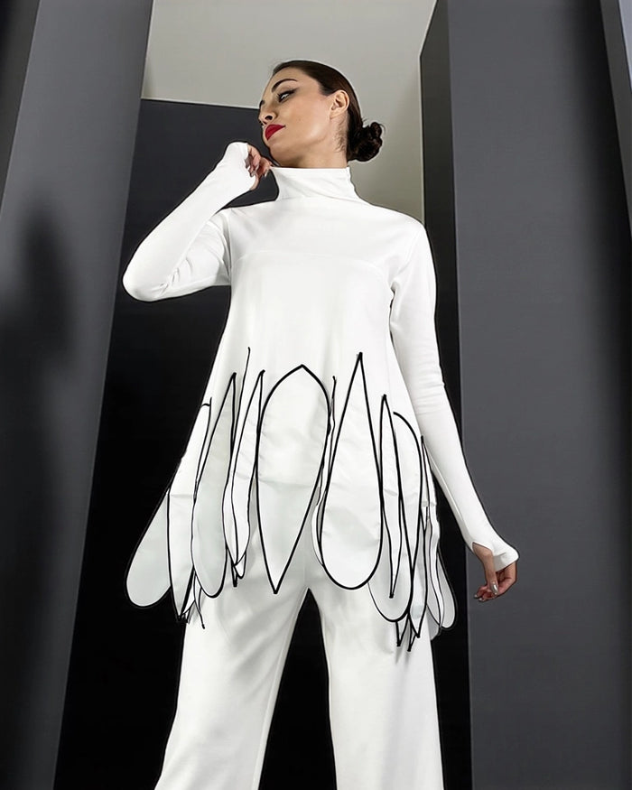 Burcu Aslan Blouse ELINA FLEXIBLE TUNIC - BLOUSE