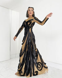 Burcu Aslan Dress EMI LIMITED EDITION RED CARPET DRESS