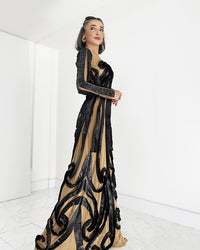 Burcu Aslan Dress EMI LIMITED EDITION RED CARPET DRESS