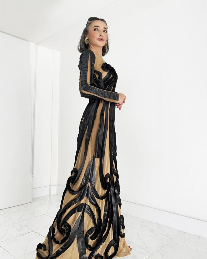 Burcu Aslan Dress EMI LIMITED EDITION RED CARPET DRESS